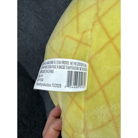 Squishmallow Fruit Lulu the Yellow Pineapple 16" Inches Plush Doll Kelly Toy - Picture 6 of 6